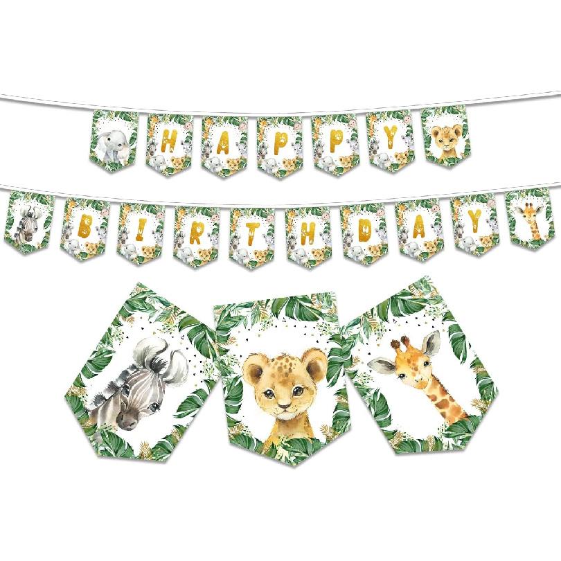 Nutcracker Birthday Banner for Kids and Adults, Party Supplies Decorations for Winter Birthday and Ballet, Mouse King and Ballerina Bunting Garland