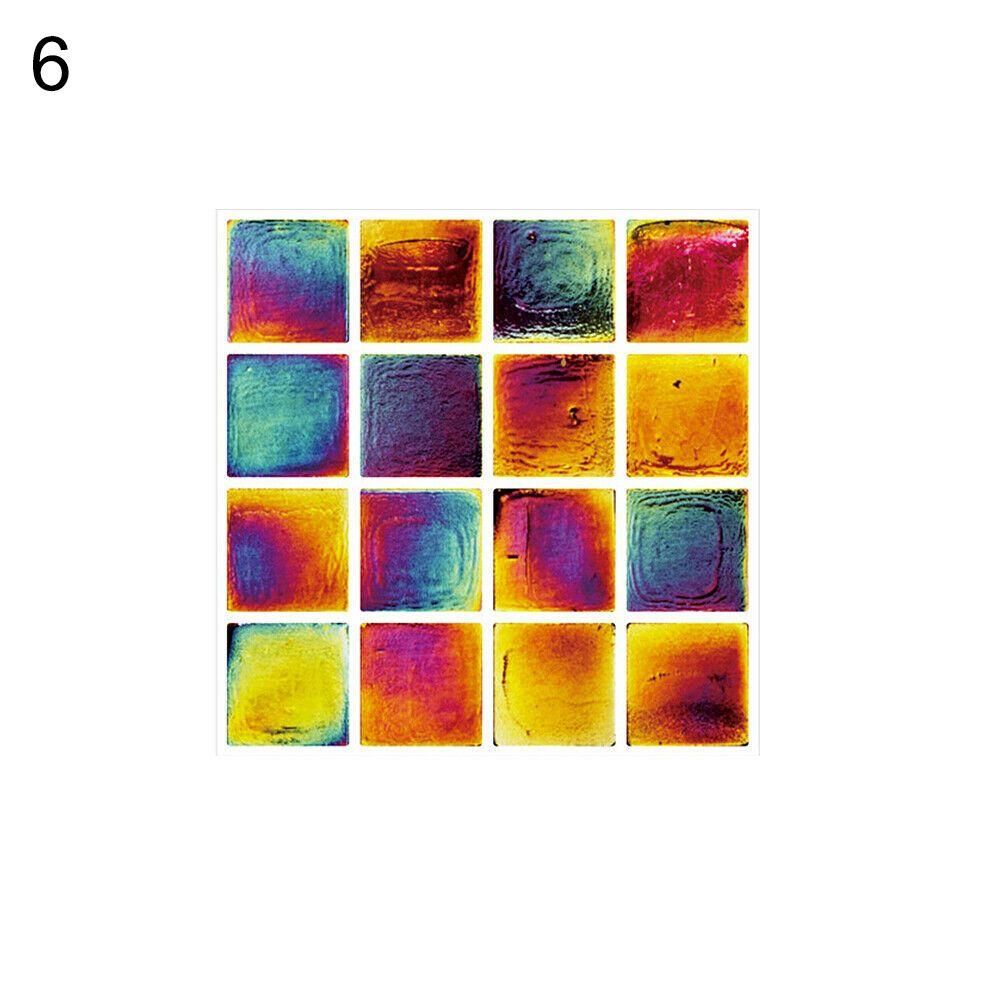 Küche Mode Mosaik Selbstklebende Abnehmbare Fliesen Aufkleber Tapete Wand Aufkleber DIY Home Decor