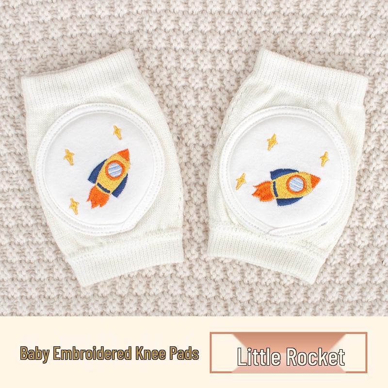 Oddychające nakolanniki i nałokietniki dla niemowląt do raczkowania - Letnia siateczka, ochraniacze chroniące przed upadkami