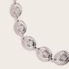 Women's Silver Accessories Engraving Versatile Fashion Basic Waist Chain European and American Spring and Summer Versatile Waist Belt