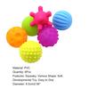 6Pcs Finger Trainer Soft Training Toy Portable Kids Hand Grip Ball Training Toy for Kids