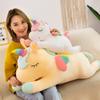 Cartoon Rainbow Unicorn Plush Toy Large Rainbow Angel Unicorn Doll Pillow Toy Gift