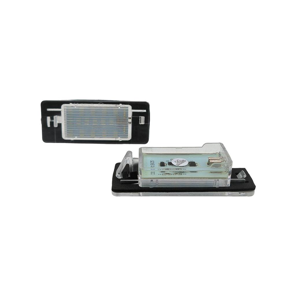2pcs Car Tail Number Plate Lamp For Opel Vectra C Estate 2002-2008 2003 2004 2005 2006 2007 Led License Plate Light