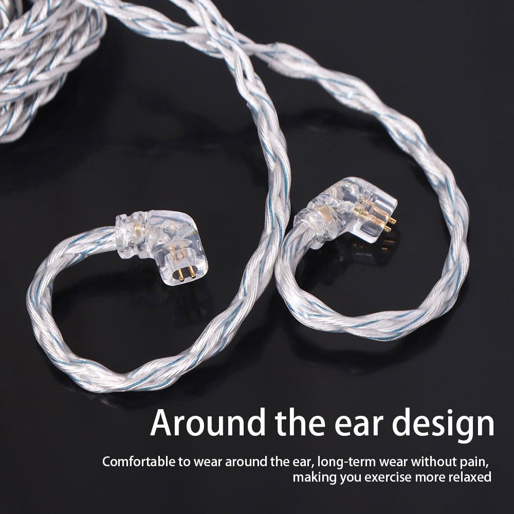 Uparade Cable KZ Earphones Cable 784 Cores Headset Wire KZ KZ Headphone Cord  For KZ ZS10 PRO