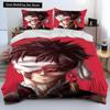 3D Tisk Anime Record of Ragnarok Přikrývka Ložní souprava Povlak na přikrývku Ložní souprava Povlak na přikrývku Povlak na polštář king Queen size Ložní souprava