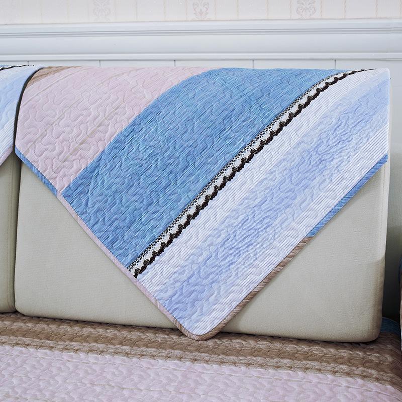 New Korean Style Home Decoration Sofa Cushion Cover Cotton Thickening Print Sofa Cushion Sofa Towel
