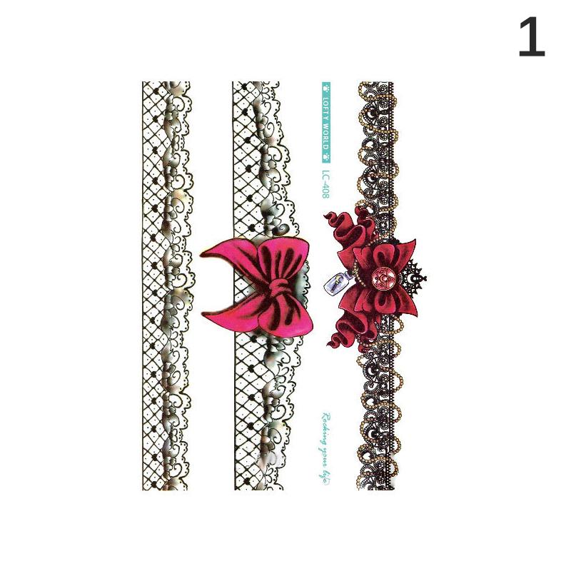 

1 лист водонепроницаемая временная татуировка наклейка рука нога боди-арт наклейка для женщины as the picture