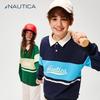 Nautica Kids' Unisex Polo Collar Sweatshirt