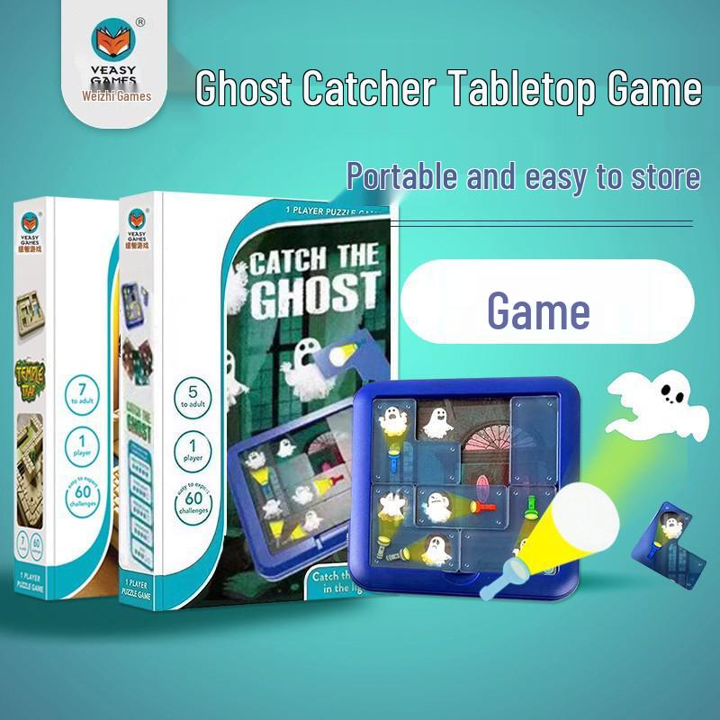 Ghost Catcher Flashlight: Demon-Catching Logic Puzzle Game for Kids Ages 3-8