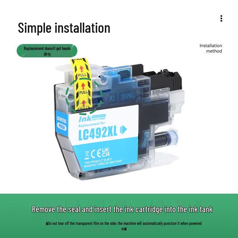 Compatible LC492XL Ink Cartridge for Brother Printers