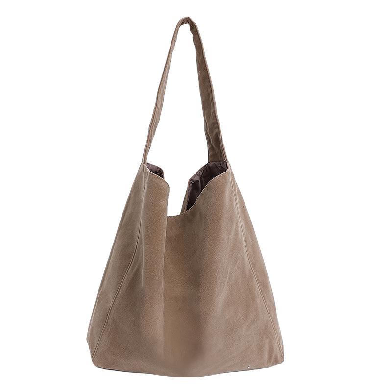 

Large Capacity Women s Tote Bag Available Leopard Print or Solid Colors Soft Durable Comfortable Strap Daily Shoulder Bag 45x12x36cm верблюд