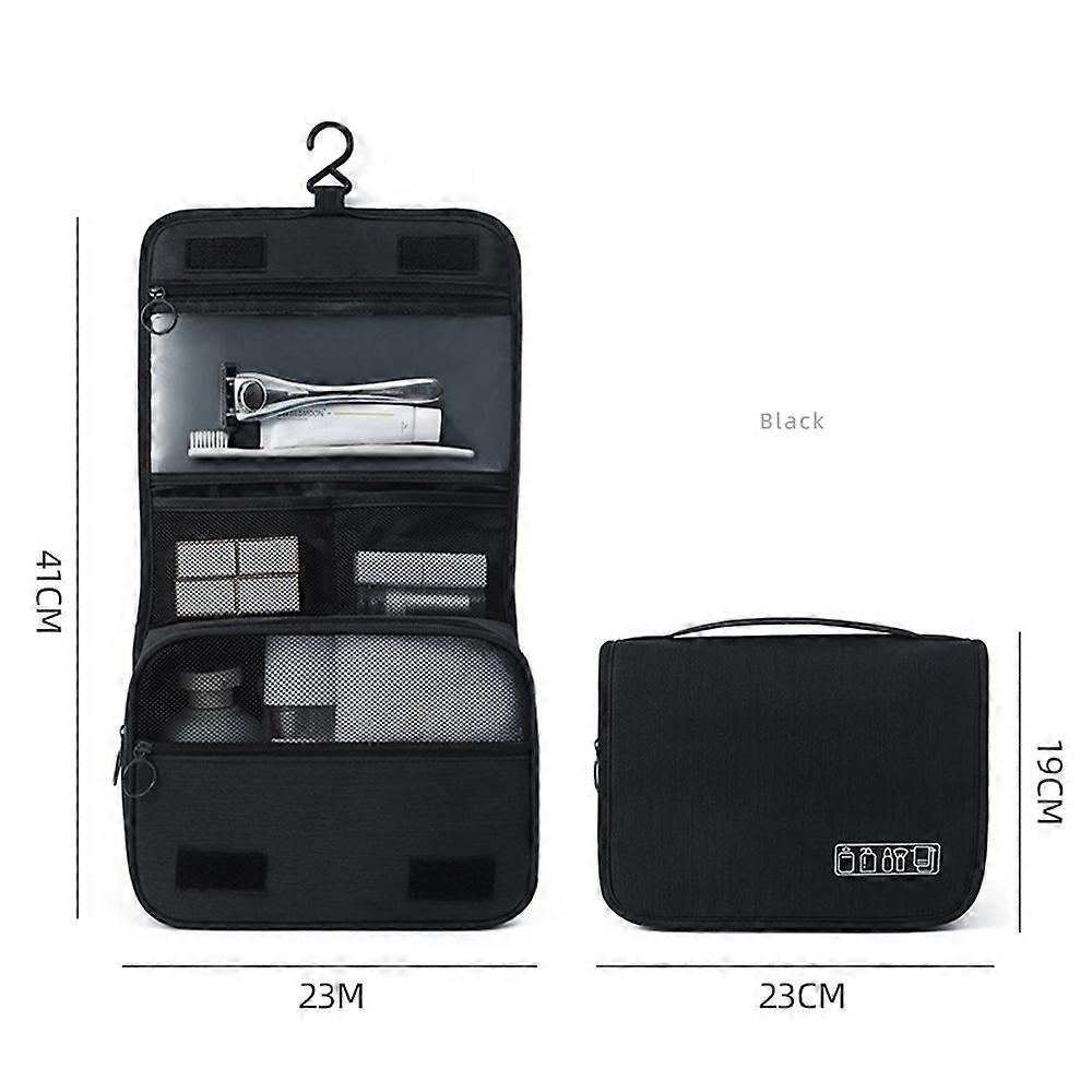 Portable Large Capacity Travel Business Storage Bag for Women and Men Dry and Wet Separation Toiletries Hanging Storage Bag