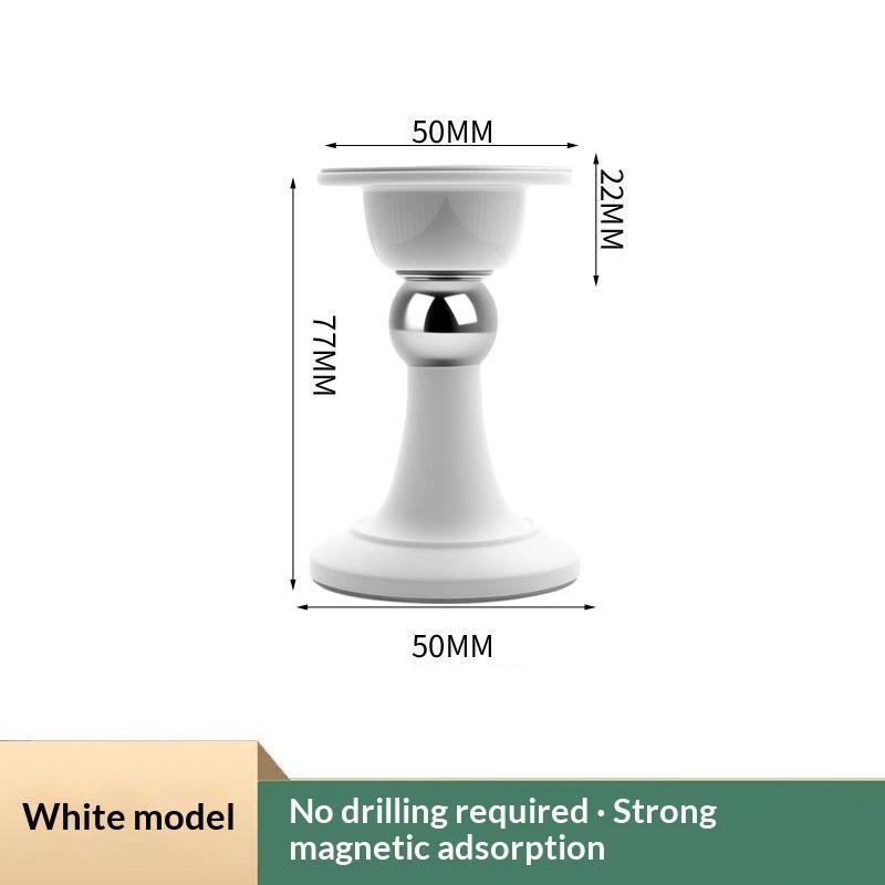 Magnetic Door Stop Strong Magnetic Suction No Drill Self Adhesive Door Holder for Home Bedroom Apartment Dorm Room