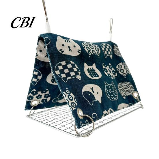 Bird Cage Bed Parrot Hammock Tent, Hanging Bed, Snuggle Cave, Cozy Breathable for Budgies Parakeets Cockatiels Small Parrots Easy Install