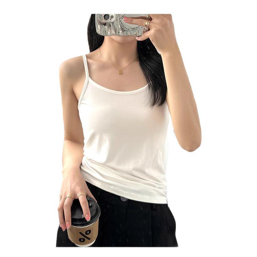 2025 Women's Versatile Slim-Fit Camisole Vest - European & American Summer Style
