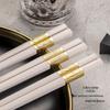 High-Temperature Resistant Alloy Chopsticks and Serving Spoon for Restaurants and Catering