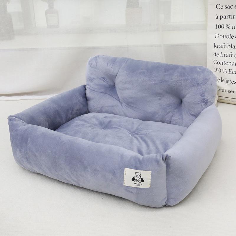 Anti-Fall Dog Car Seat & Bed - Dirt-Resistant, Anti-Ankle Sprain Cushion for Cats & Dogs