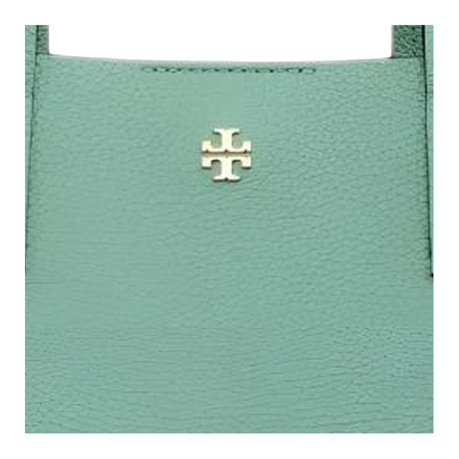 Tory Burch Blake Litchi Pattern Design Tote Bag Women Tote Green 85985-303