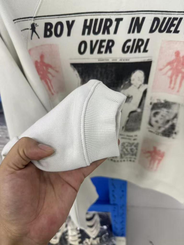 ERD Melancholy Vintage Washed Heavyweight Sweatshirt - Second Gen Round Neck