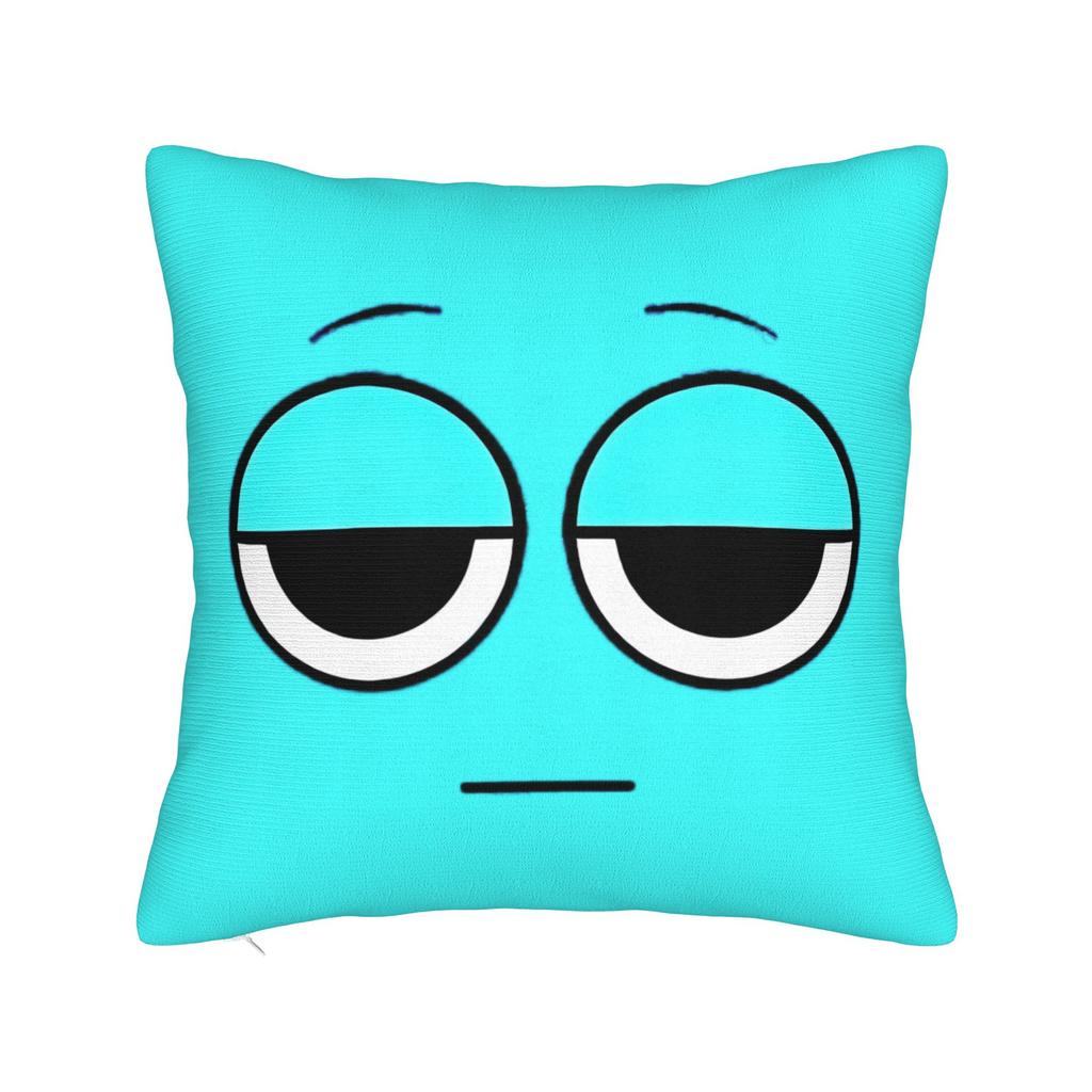 Sprunki Cartoon Anime Square Pillow Cases Cushion Covers Novelty Zipper Decor Pillowcover For Car 18"