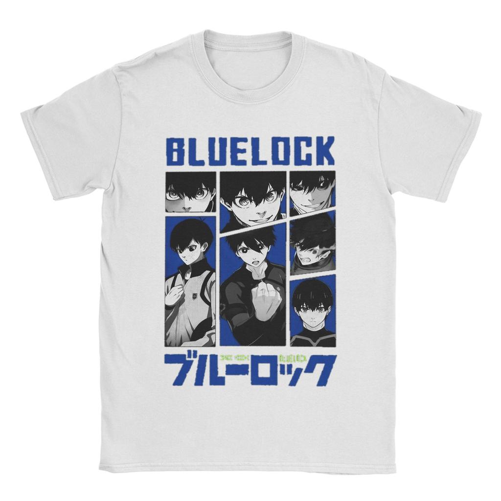 Michael Kaiser Blue Lock  Tee Shirt for Men Women Print T Shirts Manga 100% Cotton Clothes