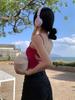 Women's Spicy Summer Slim Fit Backless Camisole with Chest Pads