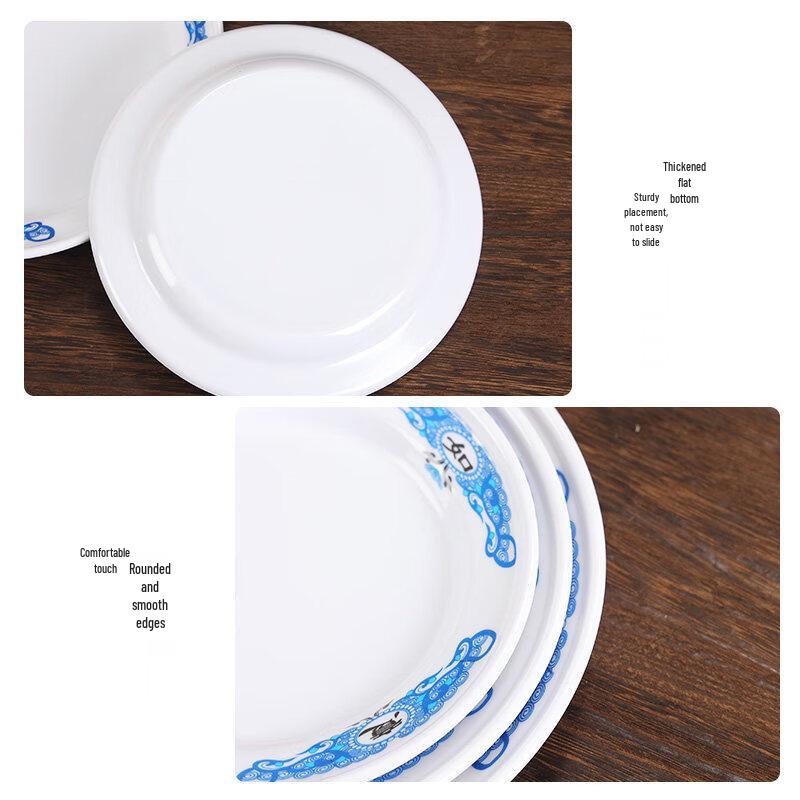 Nordic Style Melamine Serving Plate