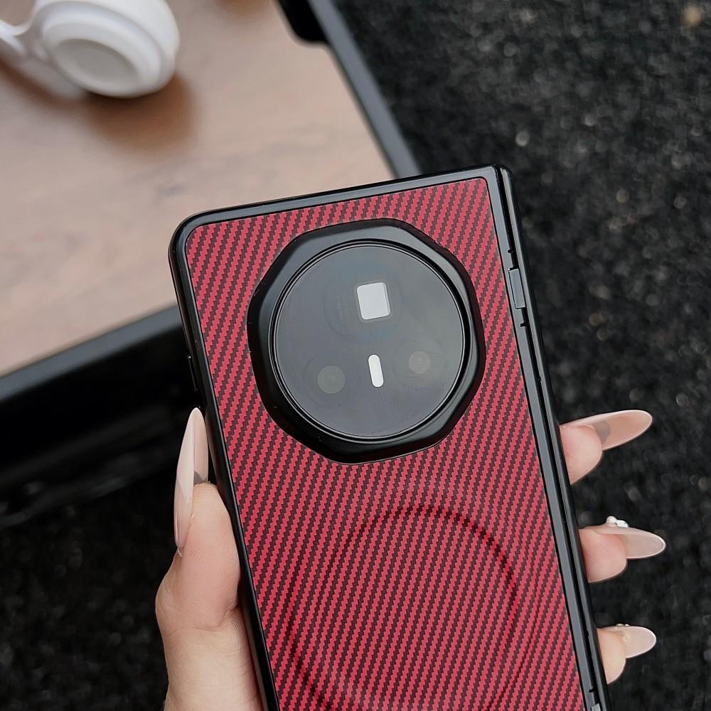Für Huawei Honor Magic V5 Hülle Harte Kohlefaser Magnetisch MagSafe Schutz-Rückabdeckung Hülle Für Honor Magic V5 V3 Handyhülle