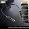 Wireless Bluetooth Earphones 003: Ultra-Long Battery Life, Power Display, Low Latency, Neckband Semi-In-Ear Design.