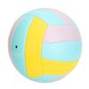 Größe 5 Trainingsvolleyball Weich Hohe Elastizität Leichtgewicht PVC Indoor Outdoor Volleyball für Pool Fitnessstudio