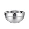 Deshangyuan 12cm 304 Stainless Steel Insulated Soup & Noodle Bowls, 6-Pack