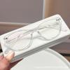 Retro round frame reading glasses middle-aged and elderly high definition comfortable reading glasses ultra-light live broadcast anti-blue reading gla