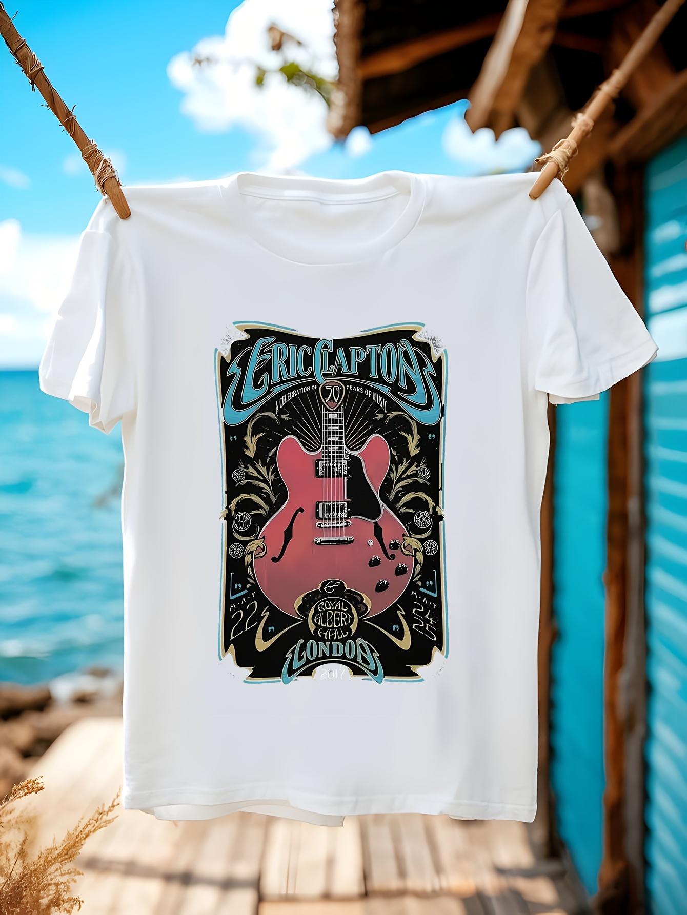 Wo Vintage Tshirt Vintage Guitar Graphic Tshirt XXL