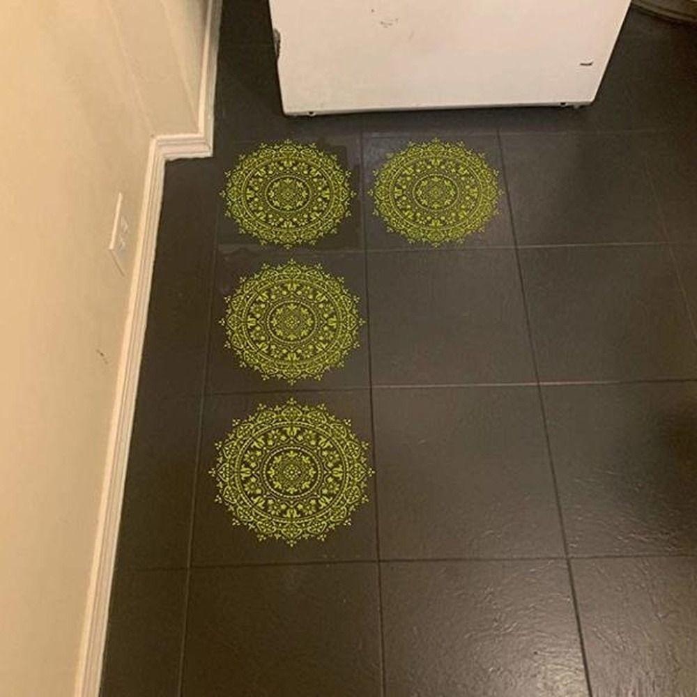 DIY Manual Spraying Embossed Paper Card Drawing Board Wallpaper Mould Wall Painting Template