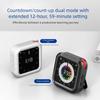 Digital LCD Display Visual Timer with Magnetic Backing For Precise Time Management In Homes Office Gym And School