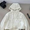 2026 New Style Girls' White Sun Protection Jacket - Trendy Outdoor Sportswear
