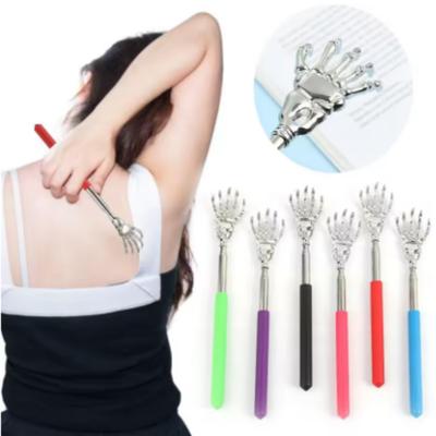 1/3/6/10pcs Adjustable Stainless Steel Back Scratcher with Retractable Claw for Portable and Convenient Massage and Tickle