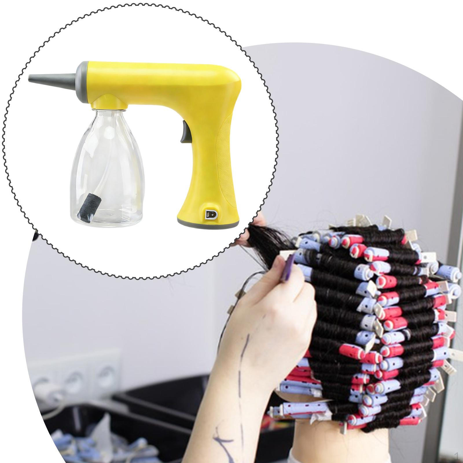 

Electric Bubble Device Foaming Machine Gifts Hairdressing Styling Tool Portable Foam Evenly with жовтий