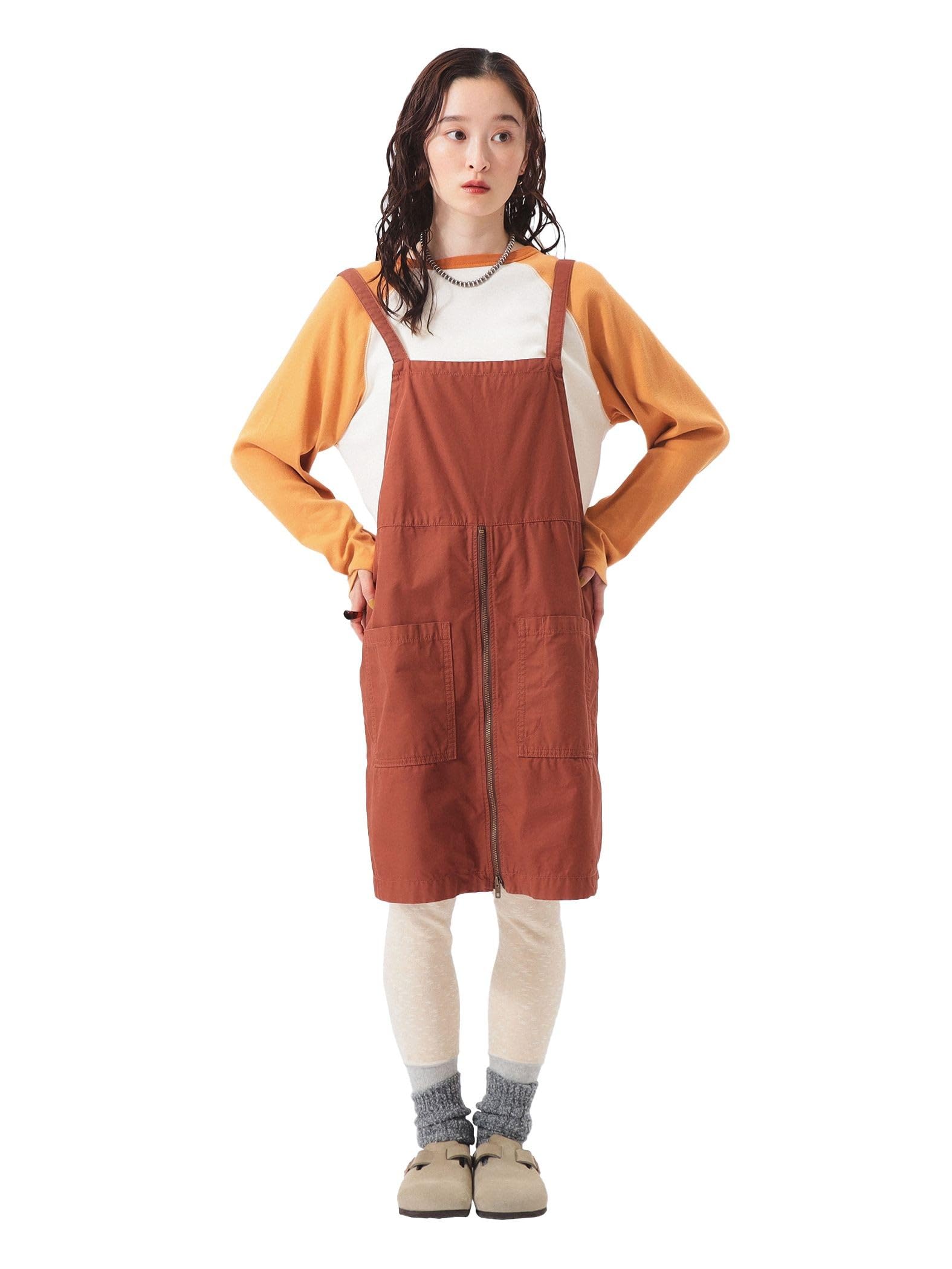 

Beams Boy Women s Work Apron Dress, Camel, One Size