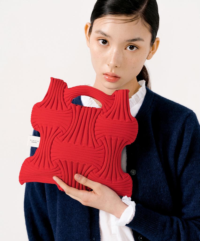 Pleatsmama New Bowback Red