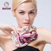 Aurora Crimson Dream Silk Scarf