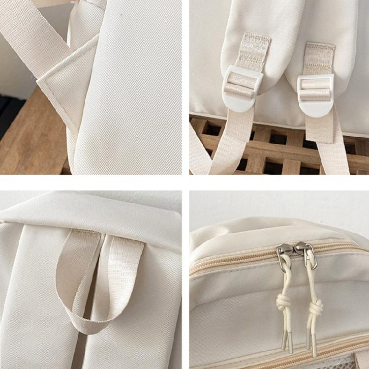 Student School Backpack Large Capacity Backpack Travel Backpack Clear Backpack Japanese Styles Backpack