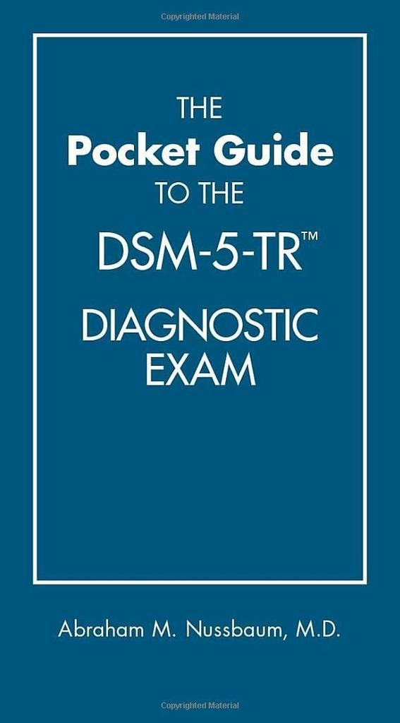 The Pocket Guide to the DSM-5-TR Paperback UKR29