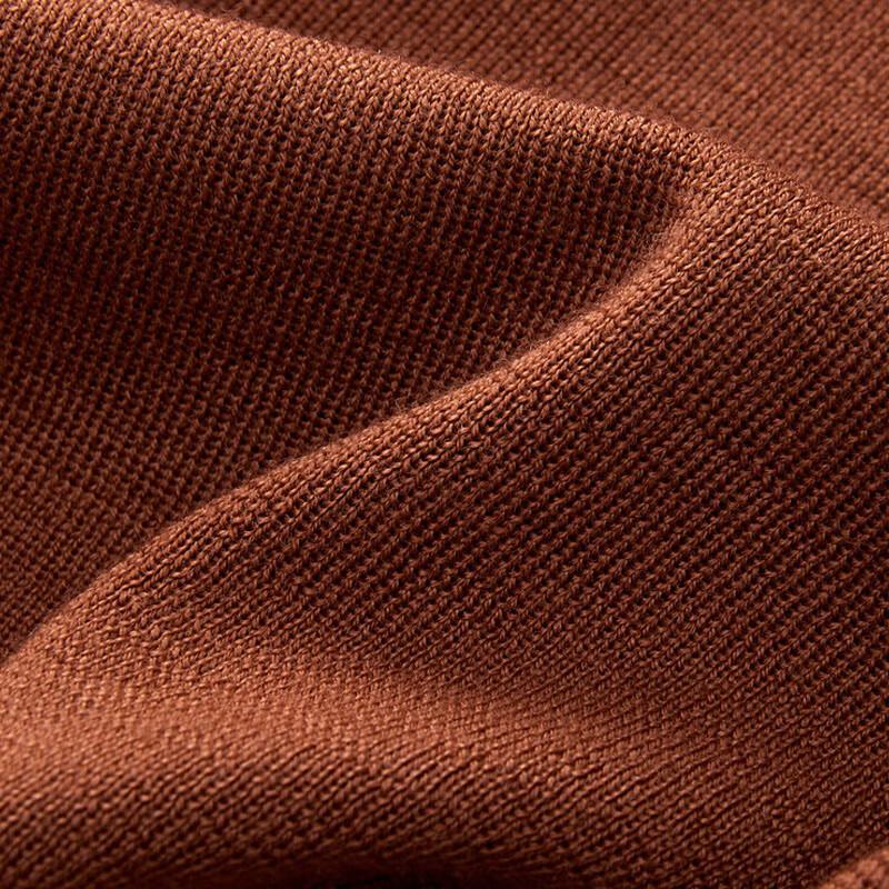 YOUNGOR Men's Comfortable Soft Versatile Wool Sweater