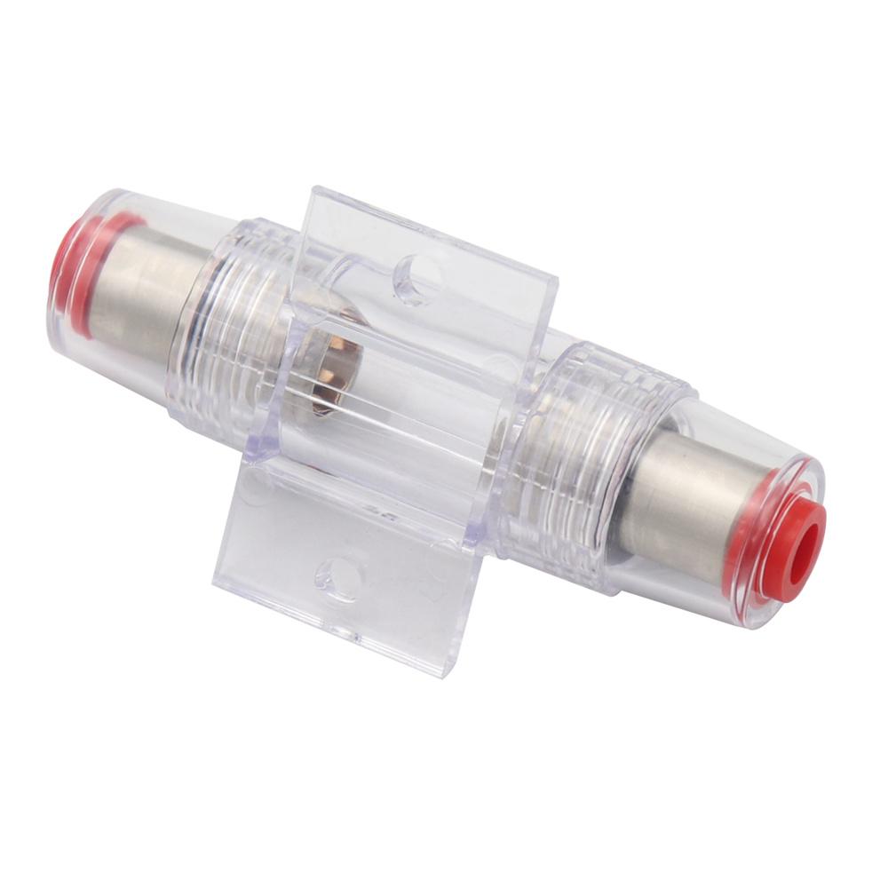 2x Car Audio Refit AGU Fuse Holder 4/8 Gauge Wire W/ 100A 80A 60A 30A Fuses Kit