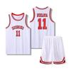 Anime Shohoku School Basketball Team Jersey 1-15 Cosplay Costume Sakuragi Hanamichi Rukawa Jersey Sports Wear Uniform Vest