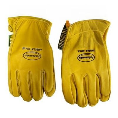 Deluxe Leather Gardening Gloves