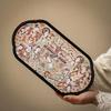 Chinese Style Absorbent Dry Bubble Tray Coffee Table Tea Tray Tea Set Accessories Retro Tea Tray Household Decoration Modern New