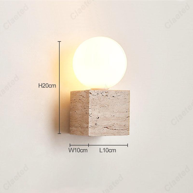 

New Advanced LED Cream Wall Lamp Living Room Sofa Corridor Background Wall Bedroom Bedside Atmosphere Lighting warm light