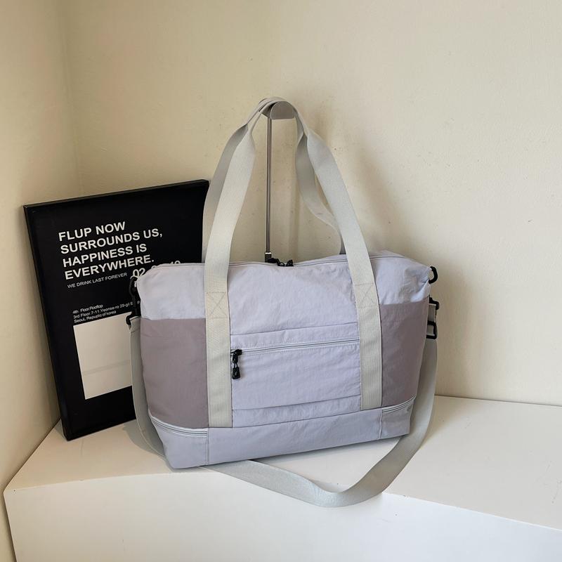 Short-Distance Travel Bag Dry Wet Separation Large Capacity Fitness Bag Luggage Bag Student Sports Shoulder Crossbody Bag with Separation Shoes Bags